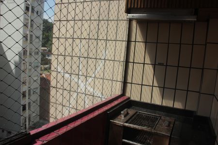 Varanda da Sala de apartamento para alugar com 2 quartos, 100m² em Itararé, Santos