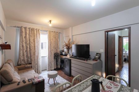 Sala  de apartamento à venda com 3 quartos, 90m² em Jardim America, Belo Horizonte
