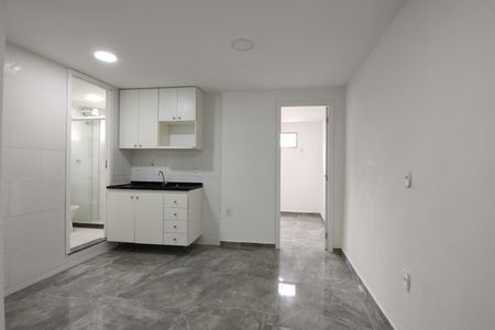 Sala/Cozinha de apartamento para alugar com 1 quarto, 75m² em Anil, Rio de Janeiro