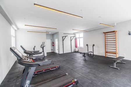 Apartamento para alugar com 34m², 2 quartos e 1 vaga Apartamento para alugar com 34m², 2 quartos e 1 vagaAcademia