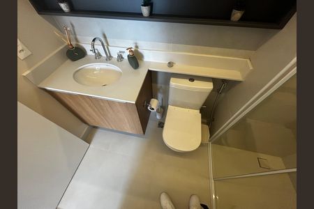 Apartamento para alugar com 36m², 1 quarto e 1 vaga Apartamento para alugar com 36m², 1 quarto e 1 vagaBanheiro