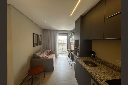 Sala de apartamento para alugar com 1 quarto, 36m² em Botafogo, Campinas