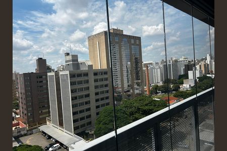 Apartamento para alugar com 36m², 1 quarto e 1 vaga Apartamento para alugar com 36m², 1 quarto e 1 vagaVaranda