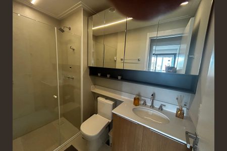 Apartamento para alugar com 36m², 1 quarto e 1 vaga Apartamento para alugar com 36m², 1 quarto e 1 vagaBanheiro