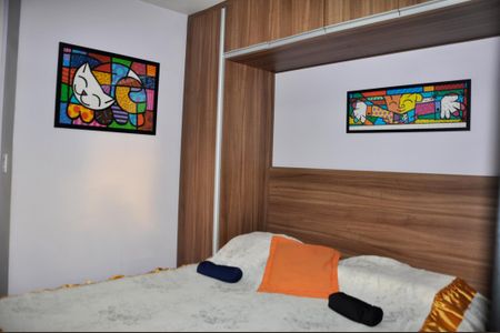 Apartamento à venda com 68m², 3 quartos e 1 vagaDetalhe - Quarto 01 com Varanda