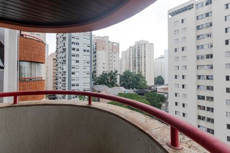 Varanda da Sala de apartamento para alugar com 1 quarto, 49m² em Brooklin, São Paulo