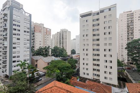 Vista da Sala de apartamento para alugar com 1 quarto, 49m² em Brooklin, São Paulo