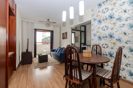 Sala de apartamento para alugar com 1 quarto, 49m² em Brooklin, São Paulo