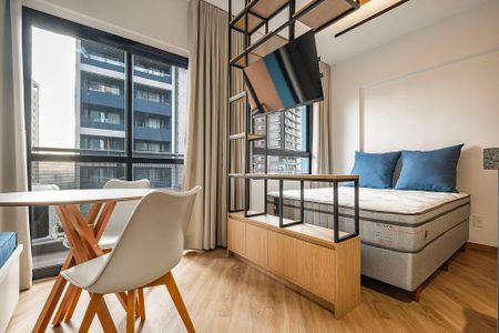 Studio para alugar com 25m², 1 quarto e sem vaga Studio para alugar com 25m², 1 quarto e sem vagaStudio