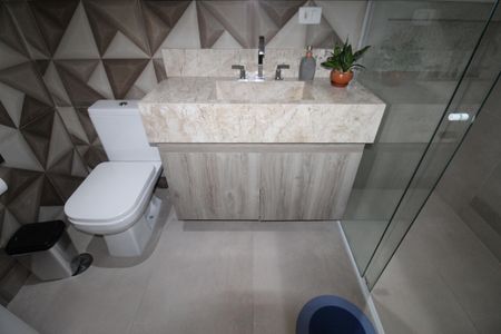 Apartamento para alugar com 220m², 4 quartos e 2 vagasBanheiro da Suíte 2