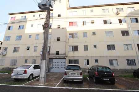 Apartamento à venda com 42m², 2 quartos e 1 vagaFachada do bloco/Placa