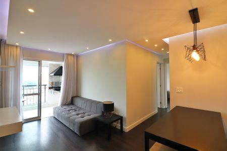 Sala  de apartamento para alugar com 2 quartos, 56m² em Jardim Independencia, São Bernardo do Campo