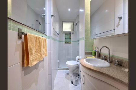 Banheiro  de apartamento para alugar com 3 quartos, 98m² em Botafogo, Rio de Janeiro