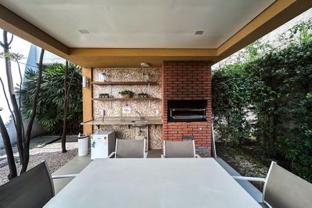 Apartamento à venda com 39m², 1 quarto e 1 vagaChurrasqueira