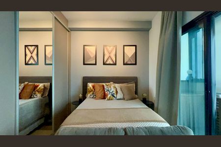 Studio para alugar com 33m², 1 quarto e 1 vaga Studio para alugar com 33m², 1 quarto e 1 vagaQuarto