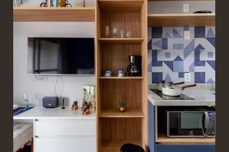 Apartamento à venda com 25m², 1 quarto e sem vaga Apartamento à venda com 25m², 1 quarto e sem vagaSala/Quarto