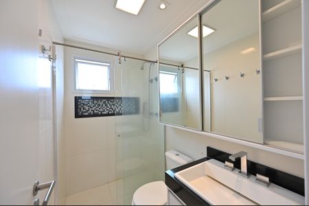 Apartamento à venda com 115m², 3 quartos e 2 vagasBanheiro da Suíte