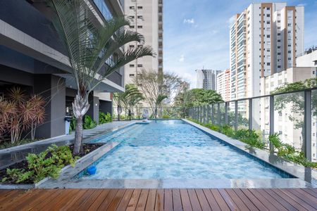 Studio para alugar com 26m², 1 quarto e sem vagaPiscina
