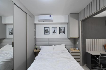 Sala/quarto de kitnet/studio para alugar com 1 quarto, 26m² em Vila Clementino, São Paulo