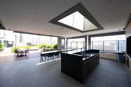 Studio para alugar com 26m², 1 quarto e sem vagaChurrasqueira