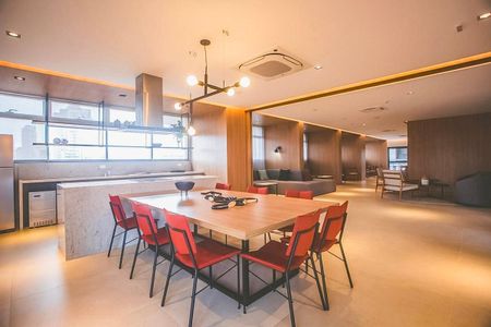 Studio para alugar com 26m², 1 quarto e sem vagaSalão de Festas