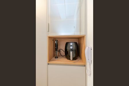 Cozinha de kitnet/studio para alugar com 1 quarto, 32m² em Santo Amaro, São Paulo