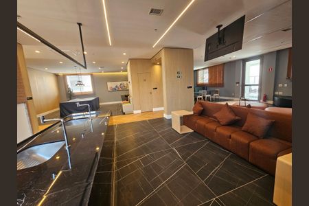 Studio à venda com 32m², 1 quarto e sem vagaÁrea gourmet