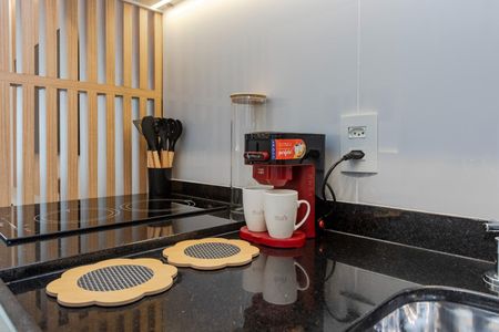 Studio para alugar com 32m², 1 quarto e sem vaga Studio para alugar com 32m², 1 quarto e sem vagaCozinha