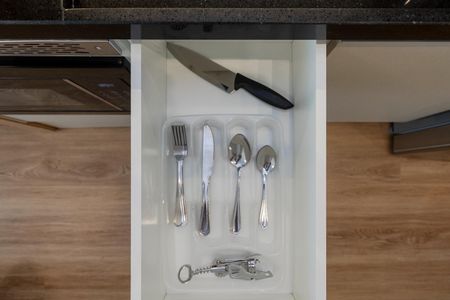Studio para alugar com 32m², 1 quarto e sem vaga Studio para alugar com 32m², 1 quarto e sem vagaCozinha
