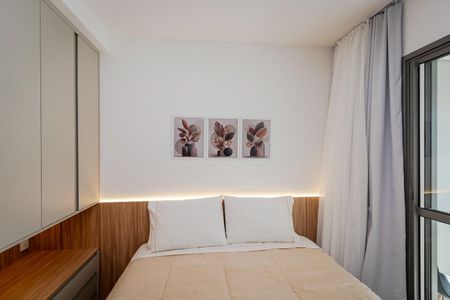 Studio para alugar com 32m², 1 quarto e sem vaga Studio para alugar com 32m², 1 quarto e sem vagaQuarto