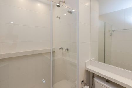 Studio para alugar com 32m², 1 quarto e sem vaga Studio para alugar com 32m², 1 quarto e sem vagaBanheiro