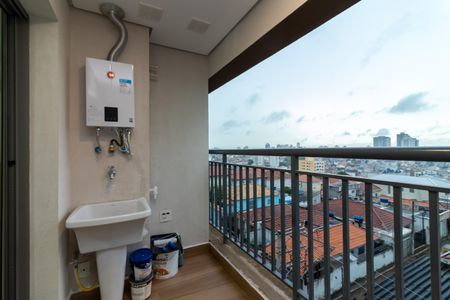 Varanda de apartamento à venda com 1 quarto, 28m² em Tucuruvi, São Paulo