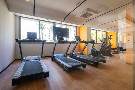 Apartamento para alugar com 26m², 1 quarto e sem vaga Apartamento para alugar com 26m², 1 quarto e sem vagaAcademia