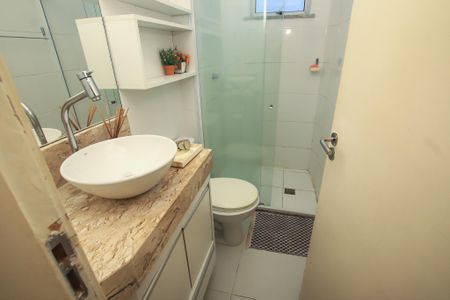 Apartamento para alugar com 54m², 2 quartos e 1 vaga Apartamento para alugar com 54m², 2 quartos e 1 vagaBanheiro da Suíte