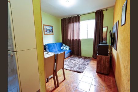 Sala de apartamento à venda com 2 quartos, 70m² em Granja de Freitas, Belo Horizonte