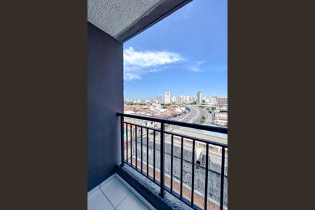 Varanda de kitnet/studio para alugar com 1 quarto, 25m² em Tatuapé, São Paulo