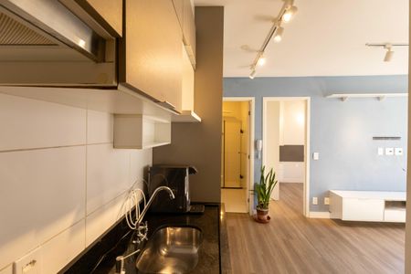 Apartamento para alugar com 34m², 2 quartos e sem vagaCozinha integrada com Área de Serviço