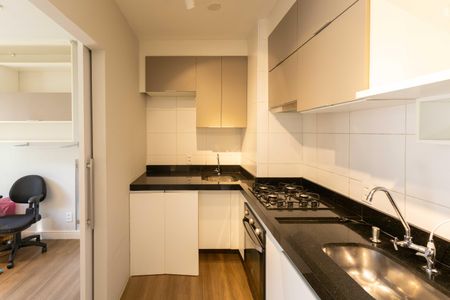 Apartamento para alugar com 34m², 2 quartos e sem vagaCozinha integrada com Área de Serviço