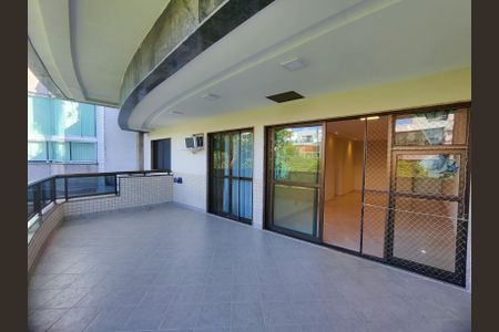 Varanda de apartamento à venda com 3 quartos, 117m² em Recreio dos Bandeirantes, Rio de Janeiro