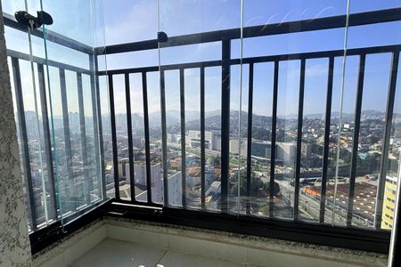 Varanda da Sala de apartamento para alugar com 2 quartos, 48m² em Vila Joao Basso, São Bernardo do Campo