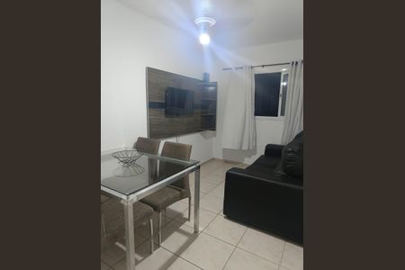 Sala de apartamento para alugar com 1 quarto, 60m² em Cidade Ocian, Praia Grande