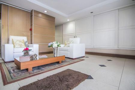 Apartamento para alugar com 47m², 1 quarto e 2 vagas Apartamento para alugar com 47m², 1 quarto e 2 vagasHall social