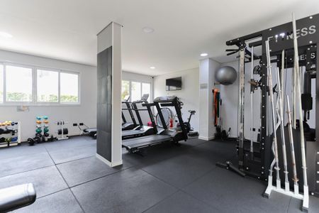 Apartamento para alugar com 92m², 3 quartos e 2 vagas Apartamento para alugar com 92m², 3 quartos e 2 vagasÁrea comum - Academia