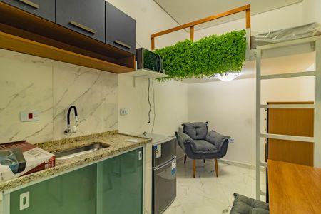 Studio de kitnet/studio para alugar com 1 quarto, 16m² em Jardim Oriental, São Paulo