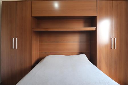 Quarto 1 suíte de apartamento para alugar com 2 quartos, 77m² em Jardim, Santo André