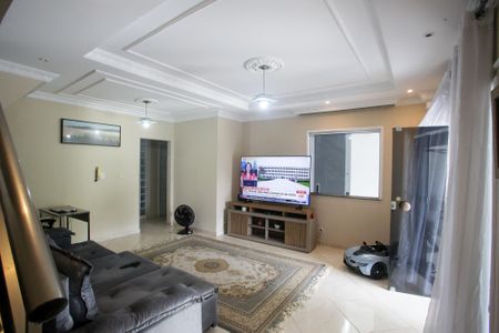 Sala de casa de condomínio à venda com 4 quartos, 235m² em Taquara, Rio de Janeiro