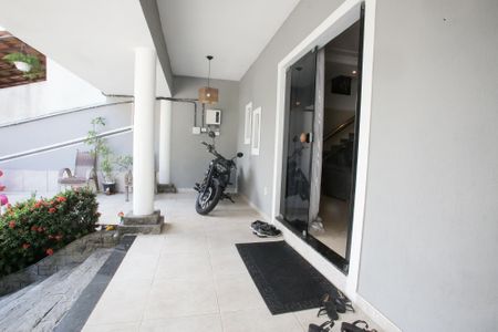 Varanda da Sala de casa de condomínio à venda com 4 quartos, 235m² em Taquara, Rio de Janeiro