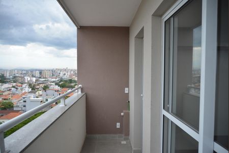 Varanda da Sala de apartamento para alugar com 2 quartos, 46m² em Vila Curuçá, Santo André