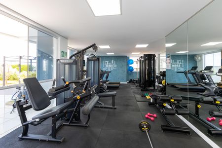 Apartamento para alugar com 79m², 2 quartos e 1 vaga Apartamento para alugar com 79m², 2 quartos e 1 vagaÁrea comum - Academia