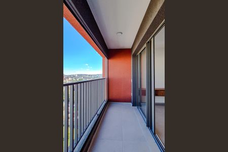 Varanda de kitnet/studio à venda com 1 quarto, 40m² em Pompeia, São Paulo